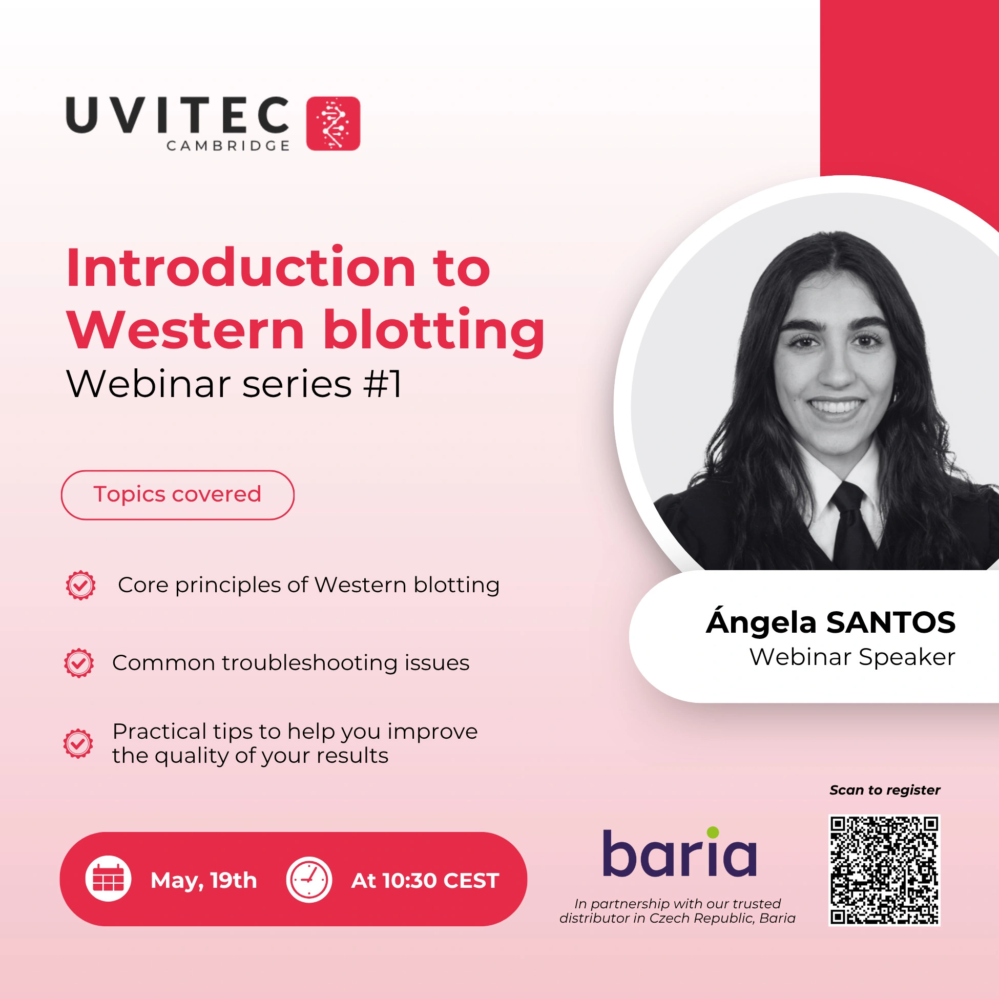 Úvod do Western blottingu – 1. díl odborné série webinářů - BARIA
