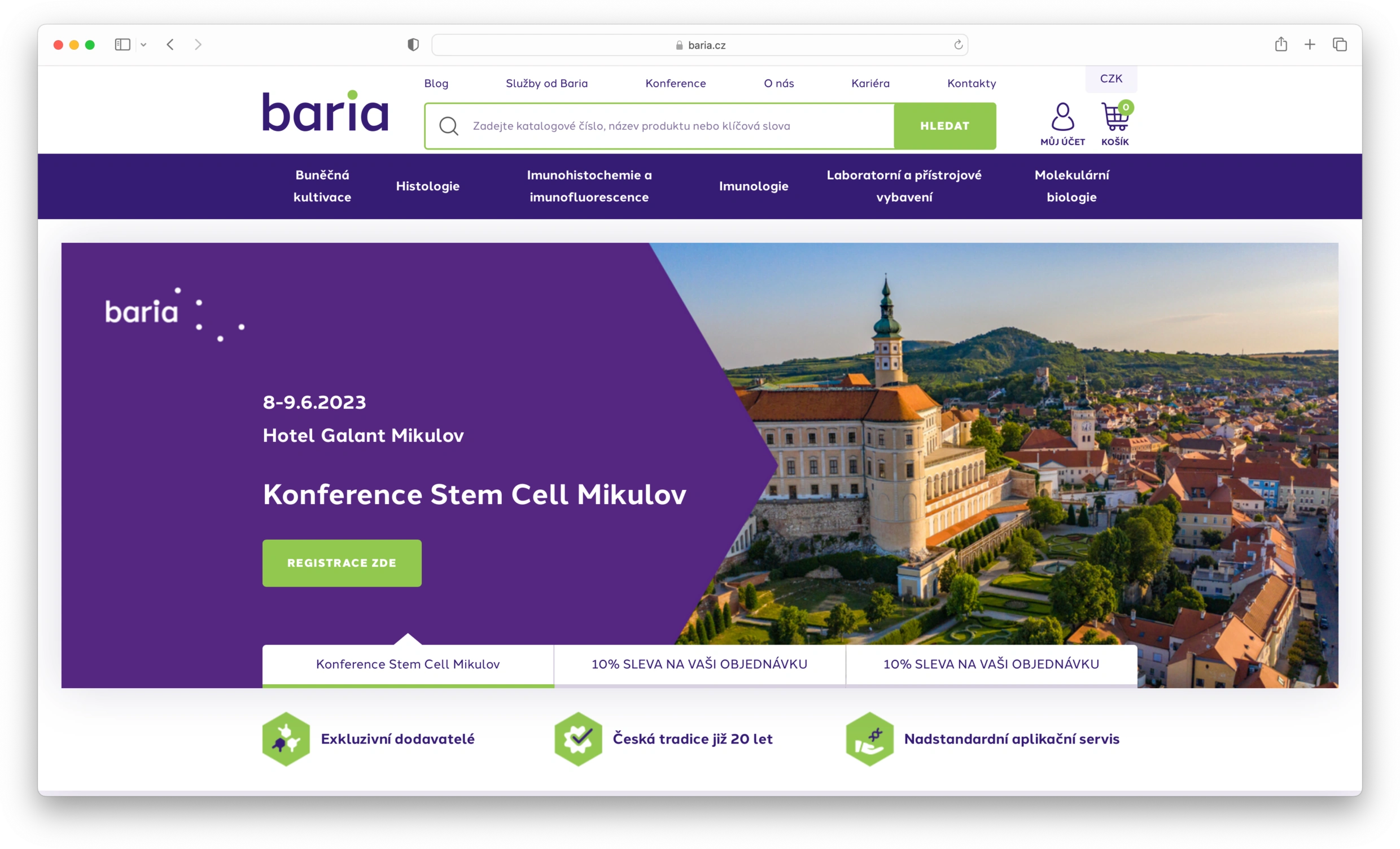 Spouštíme nový e-shop! - BARIA