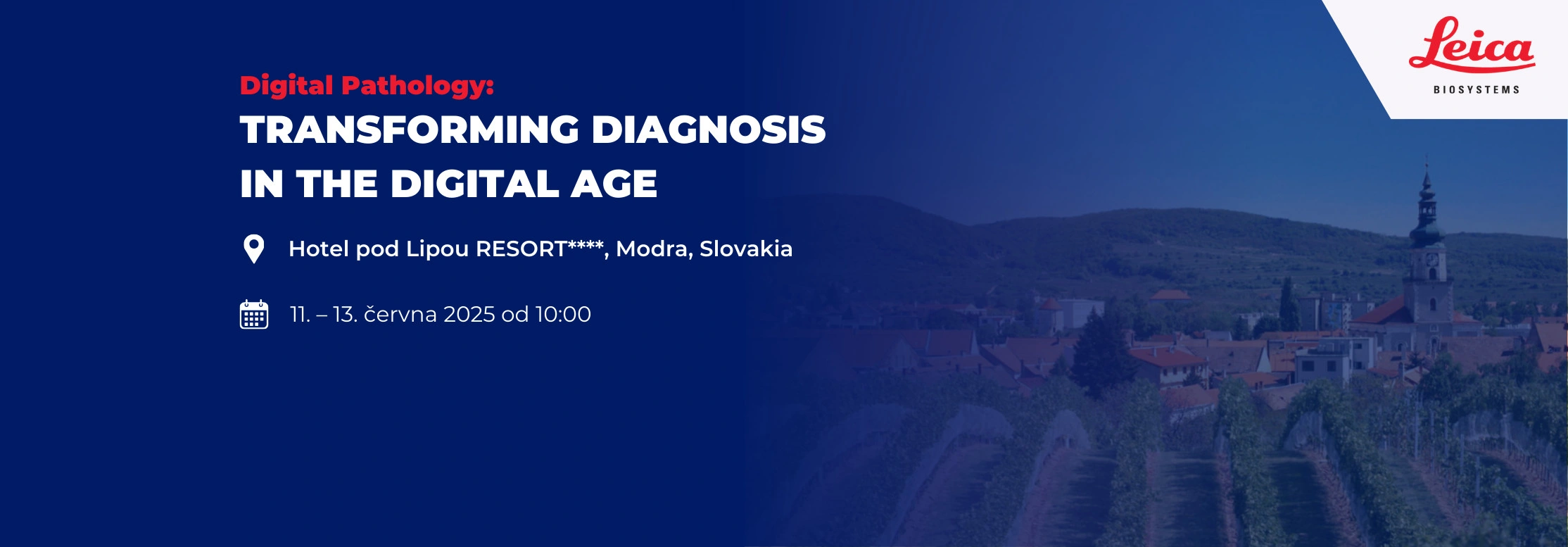 Zajímá vás digitální patologie? Zveme vás na konferenci Digital Pathology: Transforming Diagnosis in the Digital Age - BARIA