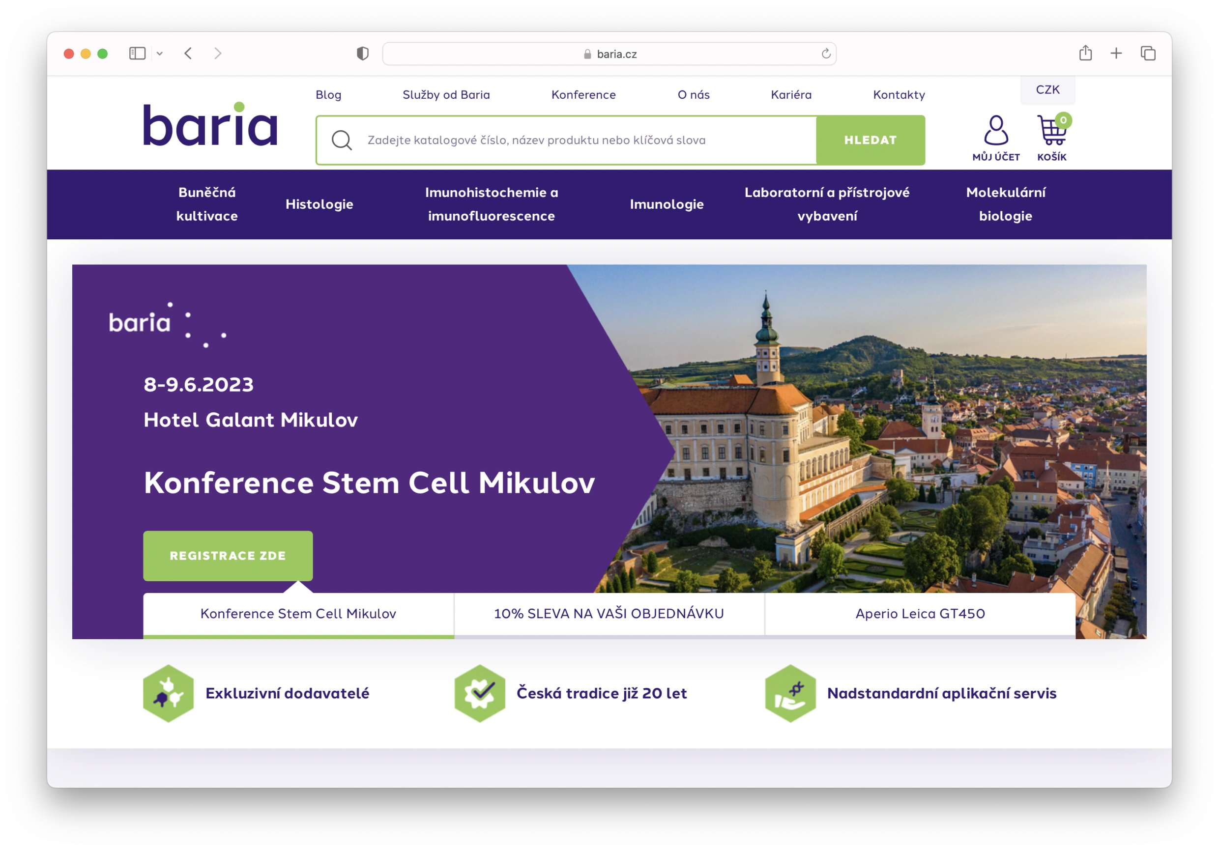 Nový e-shop zrychlí váš nákup - jak? Představujeme novinky - BARIA