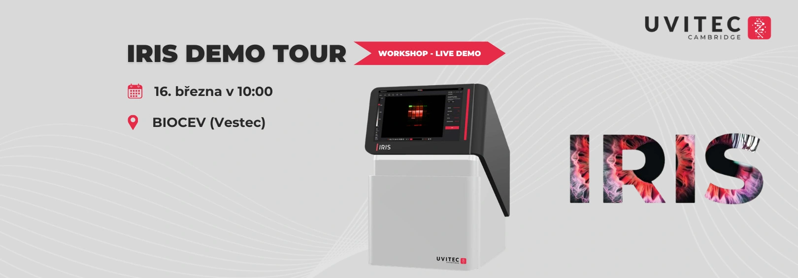 Workshop: IRIS Demo Tour v BIOCEV už 16. března - BARIA